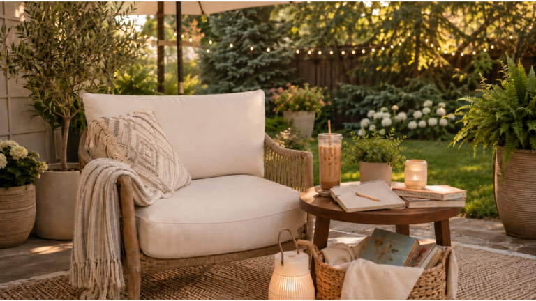 How to Make Your Backyard Feel Cozy for Summer Reading